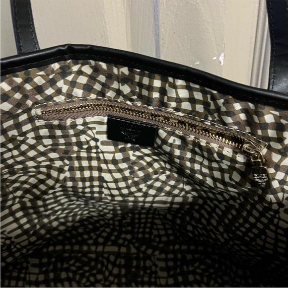 Black tote bag luxury style used lightly - Picture 4 of 5